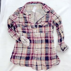 Plaid shirt